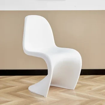 Пластиковые Современные обеденные стулья для квартиры, пляжное Сверхлегкое компактное кресло для взрослых, одноразовые принадлежности для дома