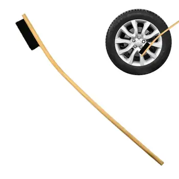 Щетка для автомобильных колес и шин, щетка для мытья автомобилей с длинной ручкой, щетка для глубокой очистки колес и шин, Эргономичная Щетка для чистки шин с длинной ручкой Для