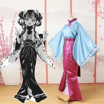 Косплей костюм COSLEE Aoi Akane, Кимоно Ханако-кун в туалетном переплете, юбка с рыбьим хвостом, Женское платье, Карнавальный наряд для вечеринки на Хэллоуин