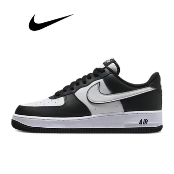Nike Air Force 1 Low 07 Обувь Для Скейтбординга Для Мужчин И Женщин, Черные, Белые Повседневные Кроссовки Af 1, Спортивные Кроссовки DV0788-001