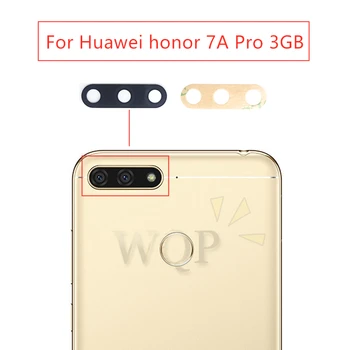 2шт для Huawei Honor 7A Pro Камера Стеклянный Объектив Задняя Задняя Камера Стеклянный Объектив с Клеем для Honor 7A Pro Запасные Части Для Ремонта