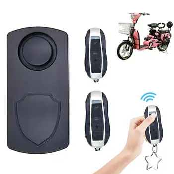 Мотоциклетная сигнализация с дистанционным датчиком движения велосипеда, сигнализация с громкостью 110 дБ, противоугонная охранная сигнализация для велосипеда, мотоцикла