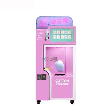 Фабричный высококачественный коммерческий новейший автомат по производству сладкой ваты с цветочным узором Colorful Clouds Roll Pink Floss Flower