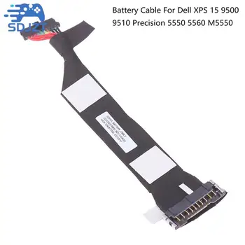 Гибкий кабель аккумулятора для ноутбука XPS 15 9500 9510 Precision 5550 5560 M5550 Линия подключения кабеля аккумулятора для ноутбука