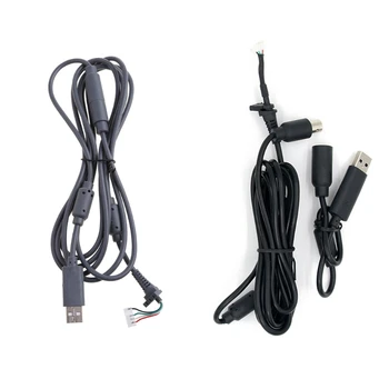 Высококачественный USB-4-контактный кабель-шнур + переходник для замены аксессуаров для контроллера Xbox360