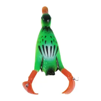 Пропеллер Flipper 3D Приманка для ловли уток Приманка для ловли лягушек 9,5 см 11,2 г Искусственная приманка DucklingEyes Day Baits Окунь