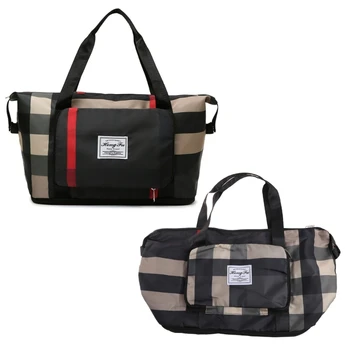 Спортивная сумка для женщин и мужчин, складная сумка для спортзала большой емкости, дорожные сумки через плечо