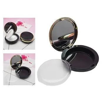 Пустая баночка для хранения косметических спрессованных пластиковых теней для век и бликов для макияжа Lipbalm Compact Case