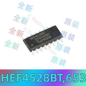 Оригинальный подлинный, HEF4528BT, 653 трафаретных чипа HEF4528BT SOP-16 с двухканальным моностабильным мультивибратором IC