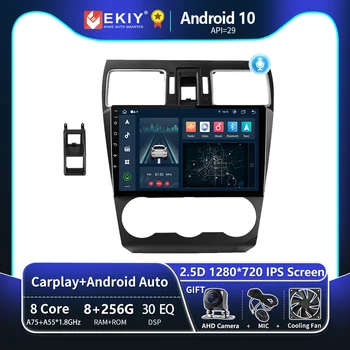EKIY T8 Для Subaru Forester XV WRX 2016-2021 Автомобильный Радиоприемник Мультимедийная Система Навигация GPS Стерео Авто Android Плеер Без 2din DVD