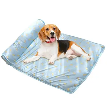 Охлаждающий коврик для собак, самоохлаждающийся коврик, Охлаждающее одеяло для домашних животных С летним охлаждающим ковриком для сна, Дышащий и мягкий Для кошек и кроликов