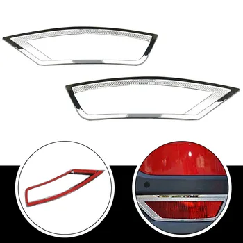 хромированная отделка крышки заднего противотуманного фонаря 2шт Подходит для Ford Escape/Kuga 2013-2019 Автомобильные аксессуары для экстерьера